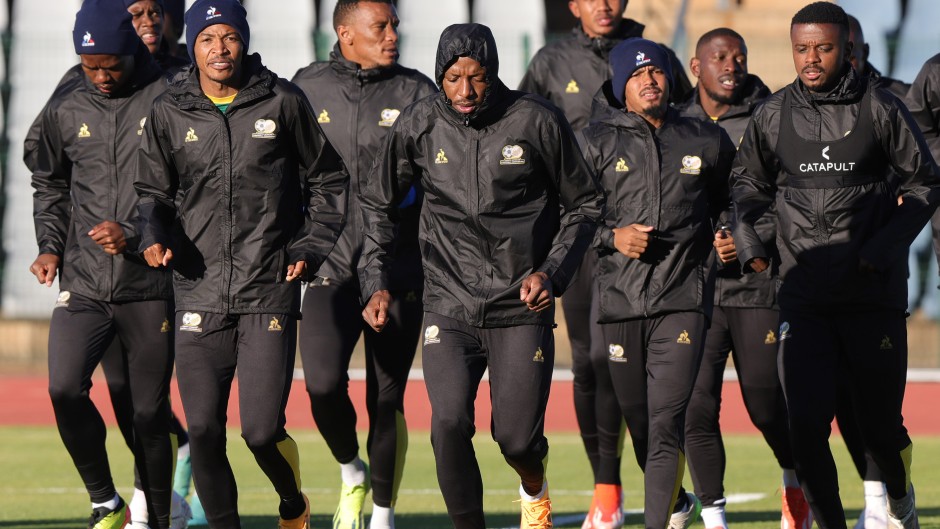 Bafana Bafana training 