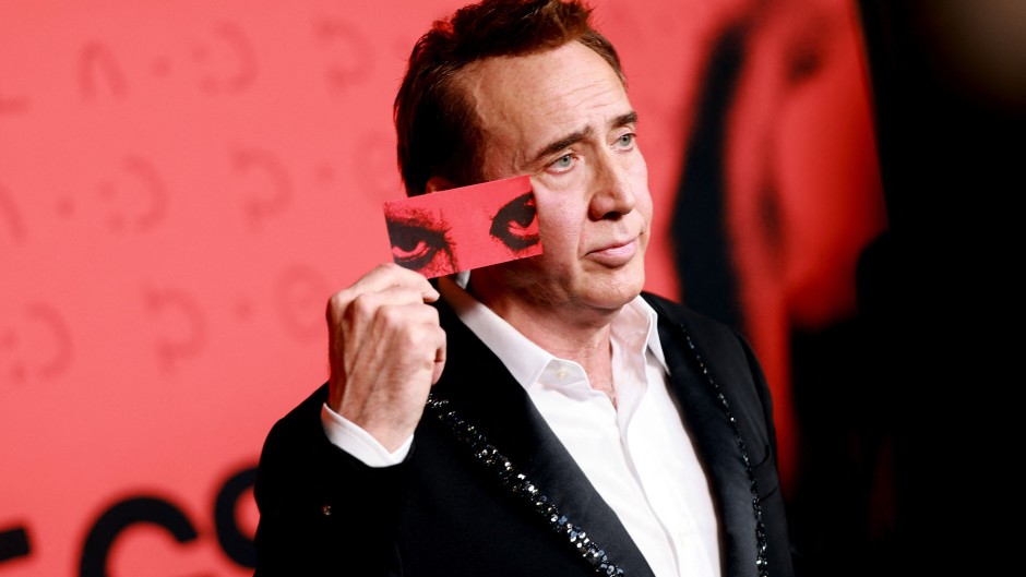 Nicolas Cage attends the premiere of Neon's "Longlegs". Matt Winkelmeyer/Getty Images via AFP
