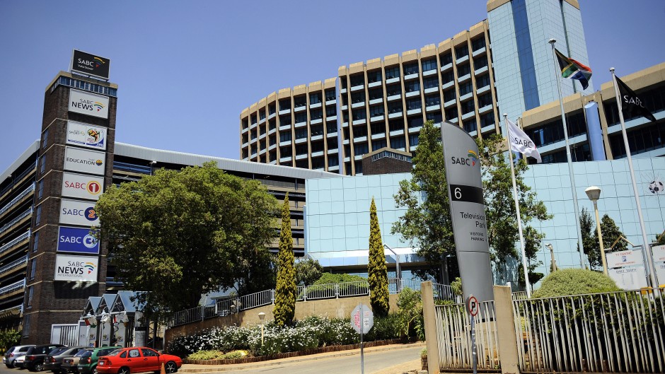 The SABC headquarters in Johannesburg. AFP/Stephane De Sakutin
