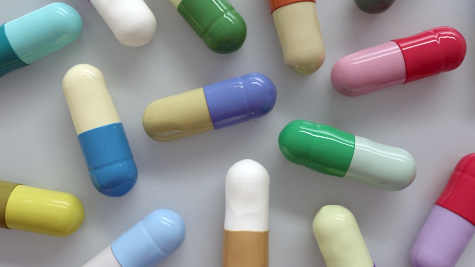 File: A selection of pharmaceutical medication. Robert Brook/Science Photo Library via AFP