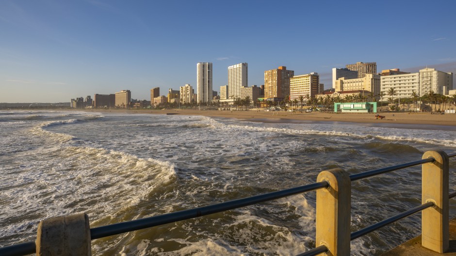 File: A view of the Durban beachfront. Frank Fell/robertharding via AFP