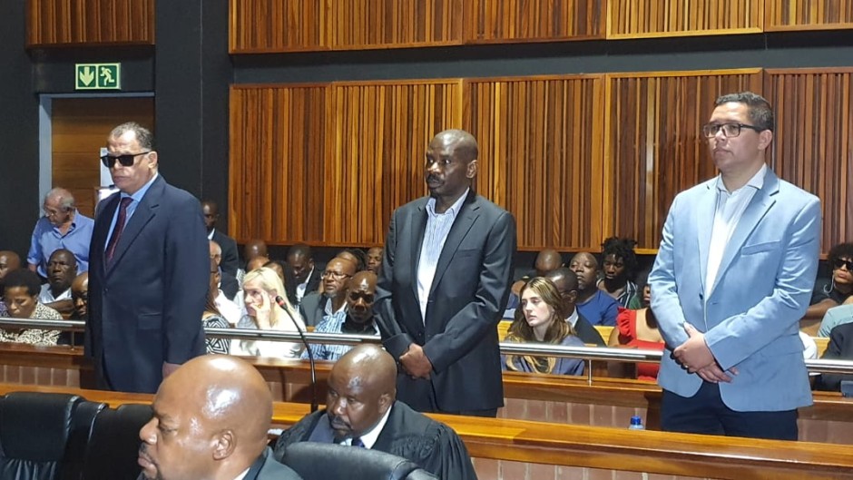 SAFA boss Danny Jordaan and his two co-accused made a brief second appearance at the Specialised Commercial Crime Court sitting in Palm Ridge.