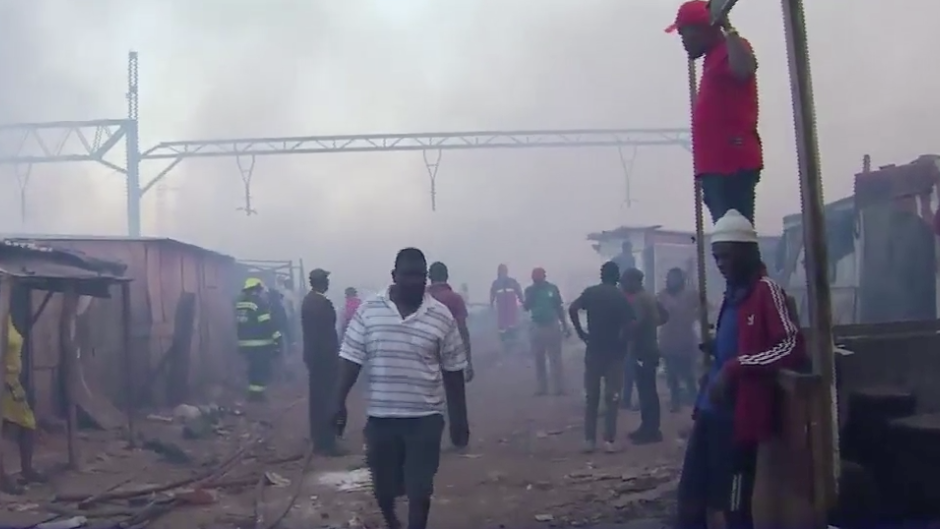 Selby informal settlement fire