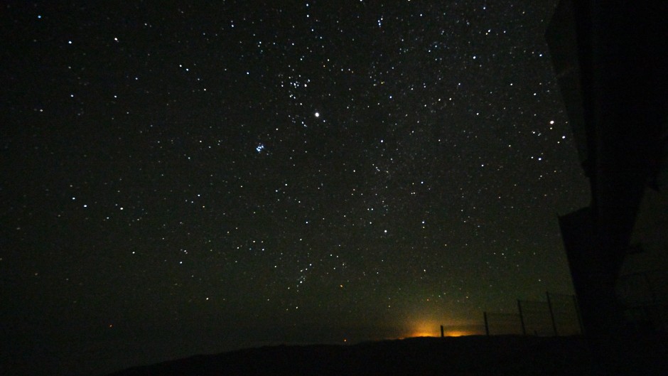 File: Stars in the night sky. AFP/Rodrigo Arangua