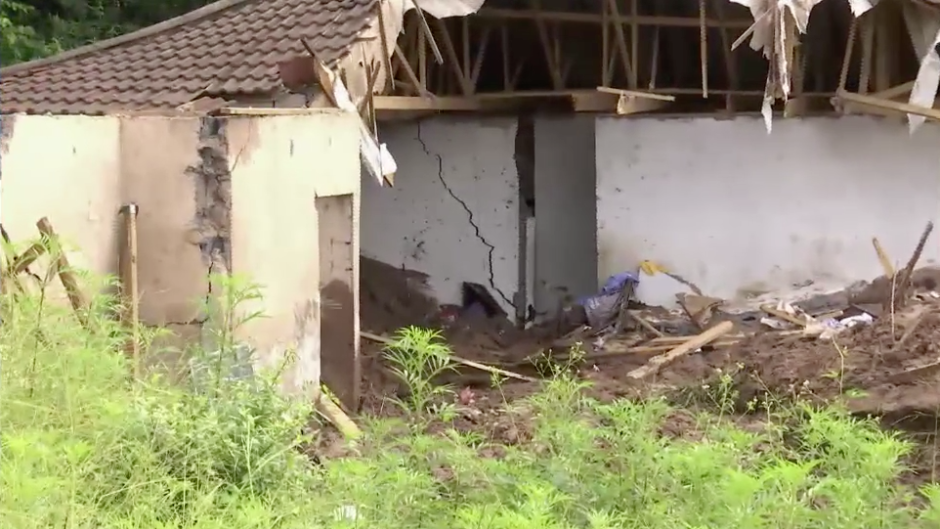 Adams Mission flood damage