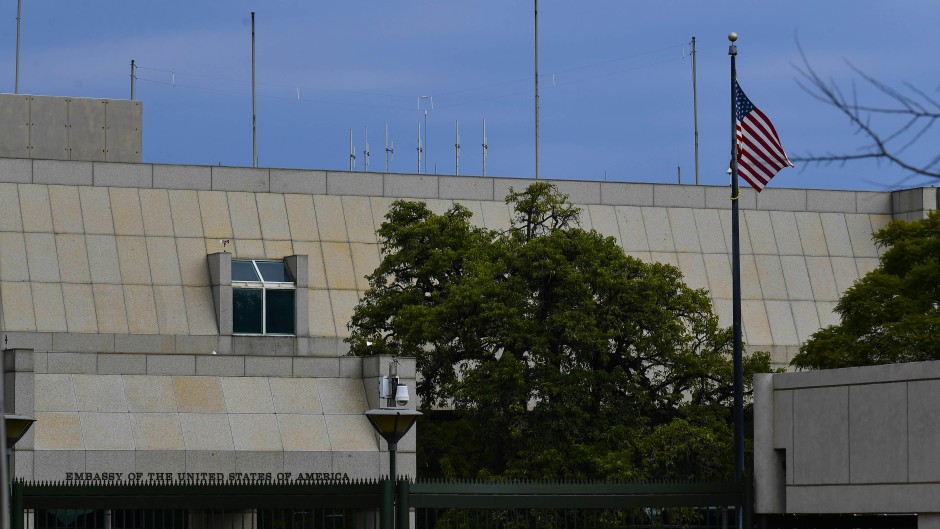 File: The US Embassy in Pretoria. Gallo Images/Lefty Shivambu
