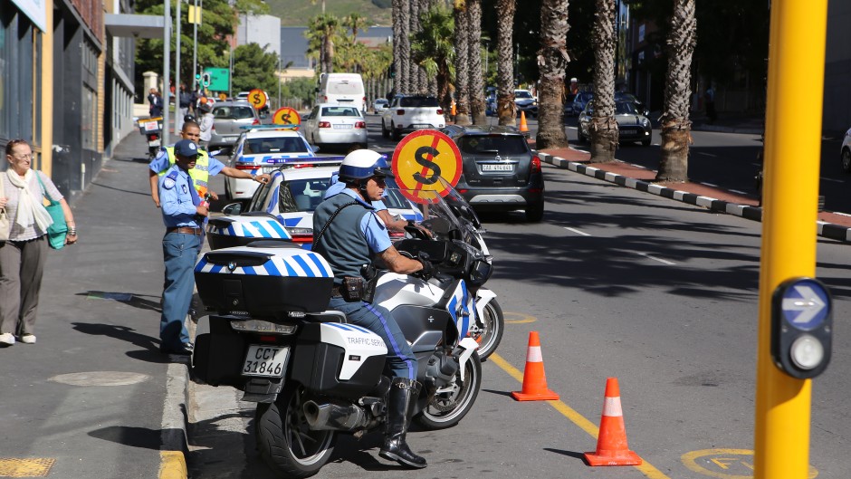 Road closures ahead of SONA 2025. Gallo Images/Ziyaad Douglas