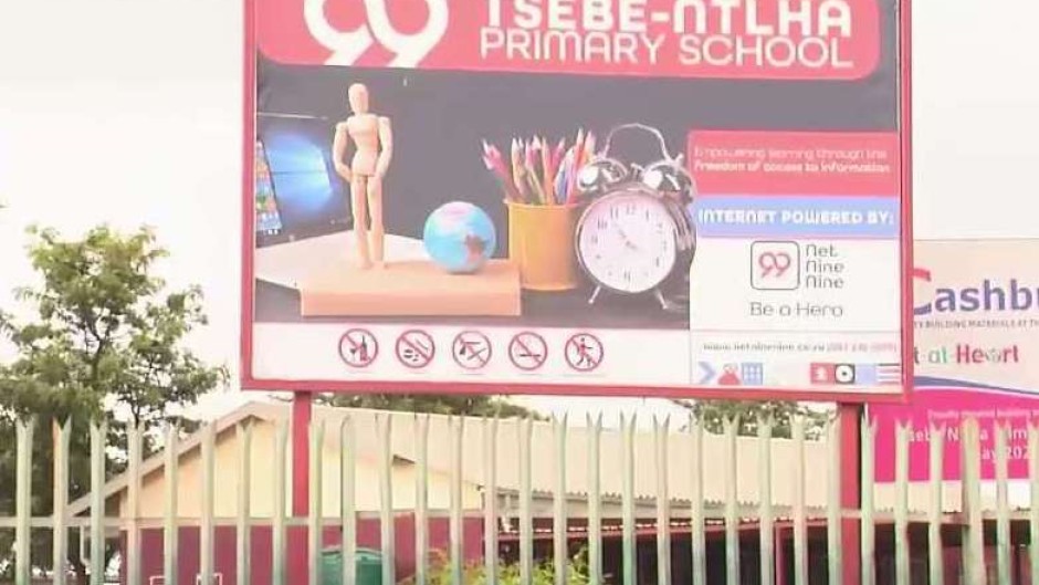 Tsebe-Ntlha Primary School in Hammanskraal