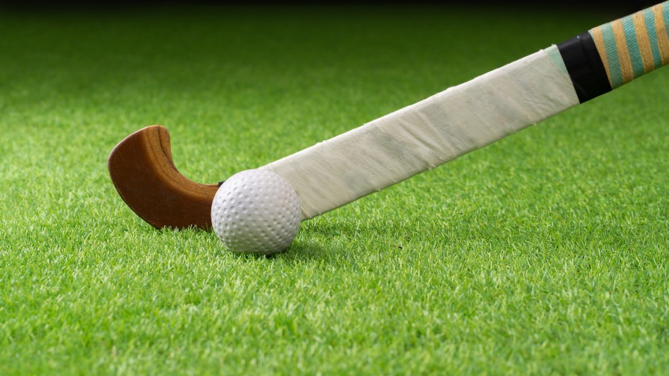 File: A hockey stick and ball. GettyImages/Cunaplus_M.Faba