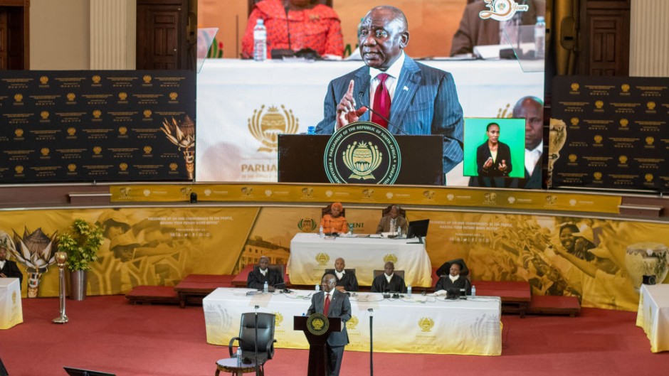 President Cyril Ramaphosa will deliver the 2025 SONA on Thursday. Jeffrey Abrahams/Gallo Images via Getty Images
