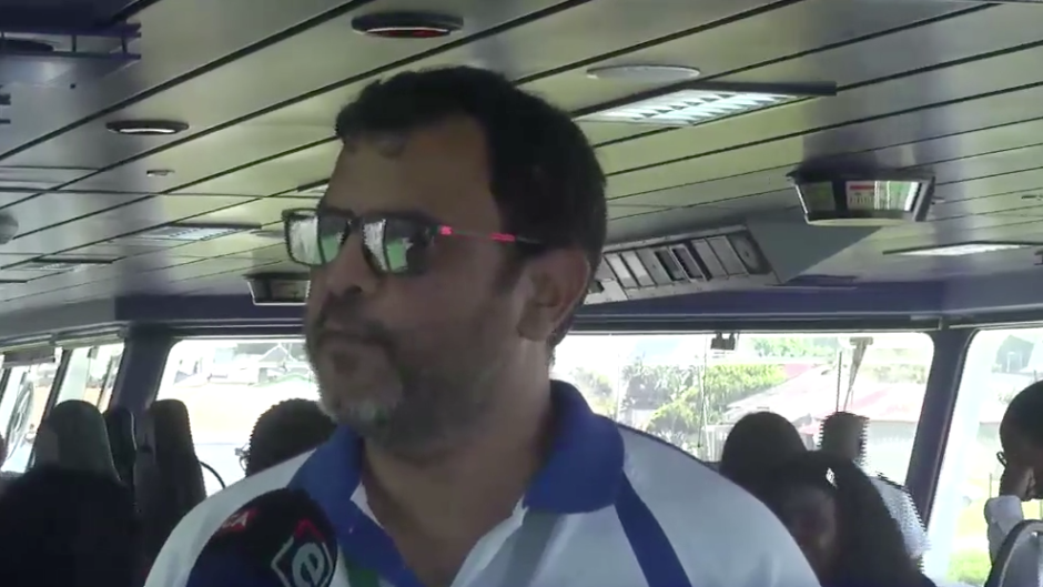 Marine Environment Research director Ashley Johnson 