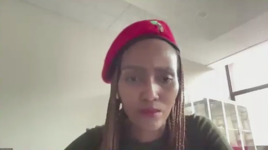 EFF national spokesperson Thambi Msani