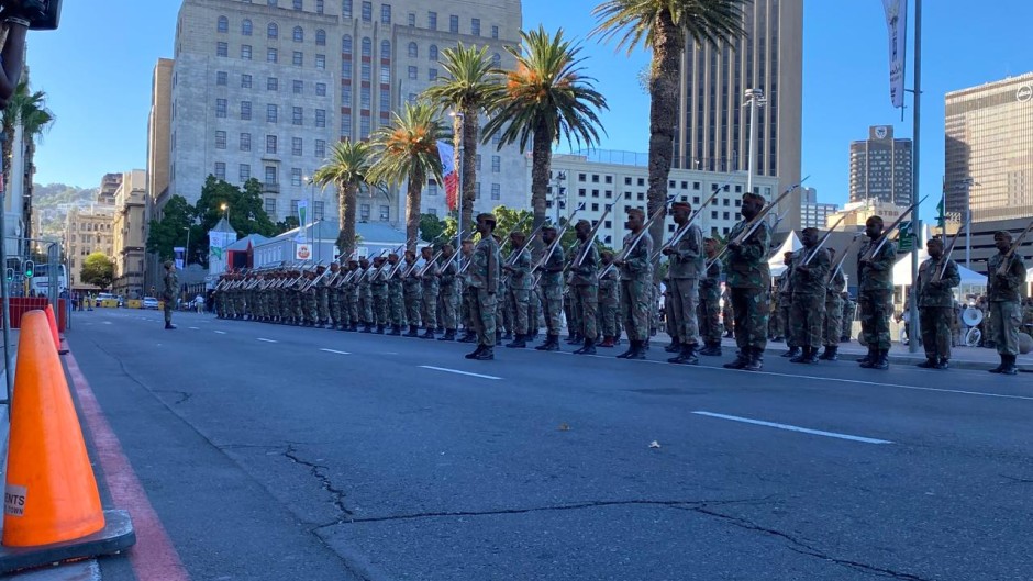 Final preparations are underway for tonight's State of the Nation Address. eNCA/Kevin Brandt