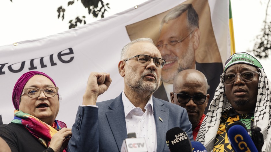 Former South African Ambassador to the United States Ebrahim Rasool. AFP/Gianluigi Guercia