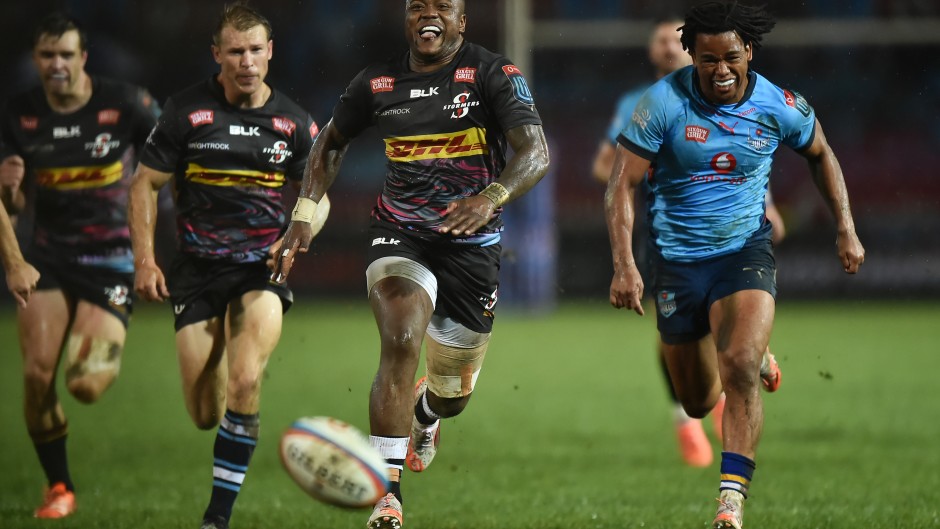 Wandisile Simelane scored an opportunistic try. BackpagePix/Nokwanda Zondi