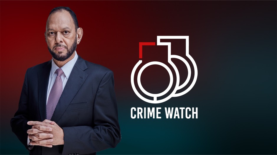 A picture of Yusuf Abramjee for Crime Watch on eNCA