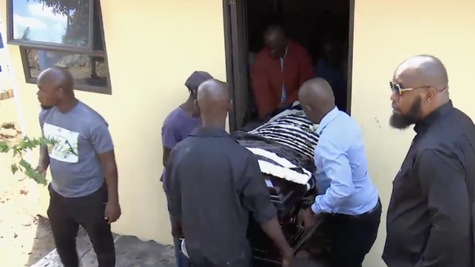 KZN mudslide funeral 