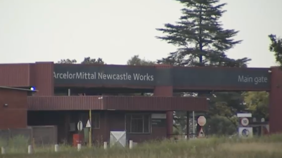 ArcelorMittal in Newcastle.