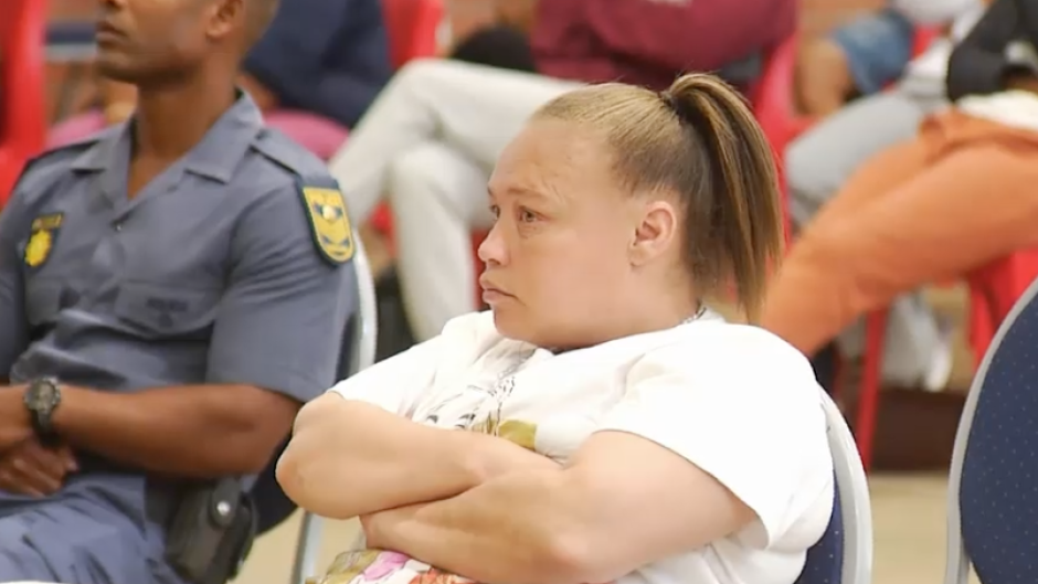 Kelly Smith in court.