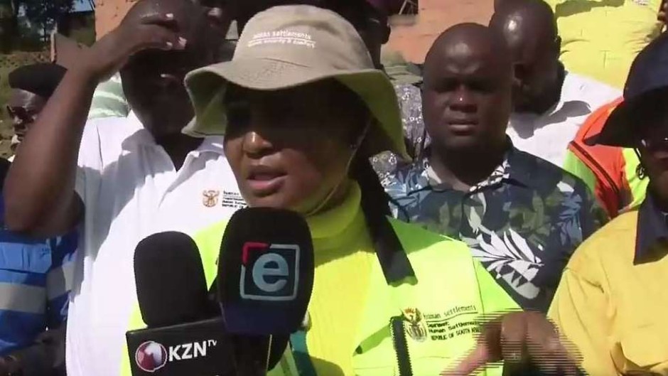 Human Settlements Minister Thembi Simelane