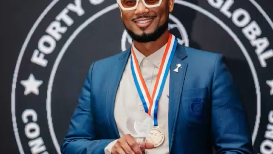 amie Thurston Wyngaard recipient of the prestigious Global Forty Under 40 Award / Supplied 