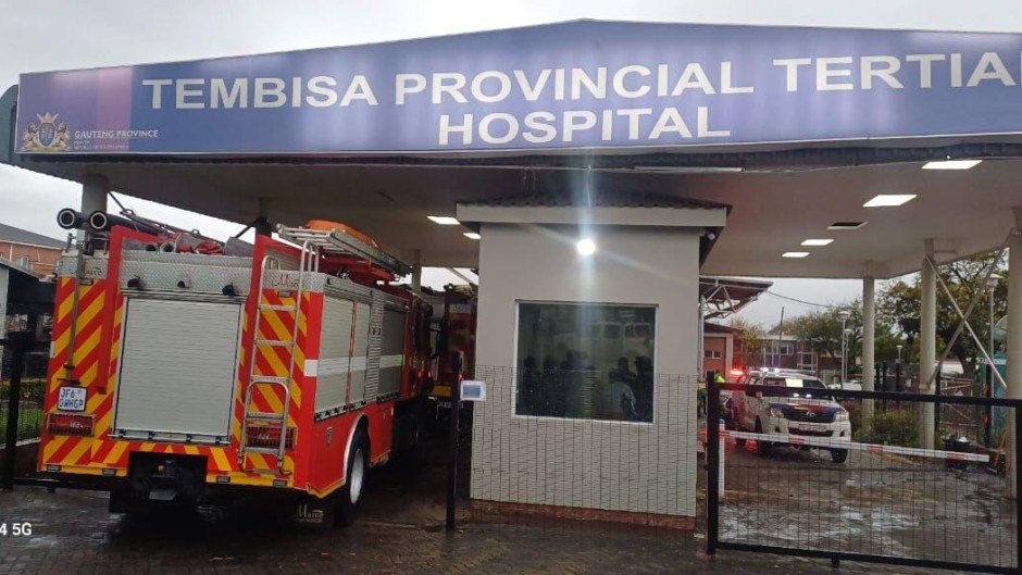 Thembisa Hospital Fire / @City_Ekurhuleni