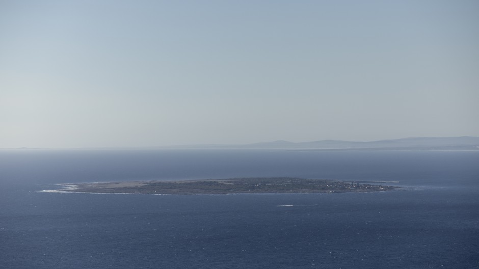 A general view of Robben Island in Cape Town. AFP/Wikus de Wet