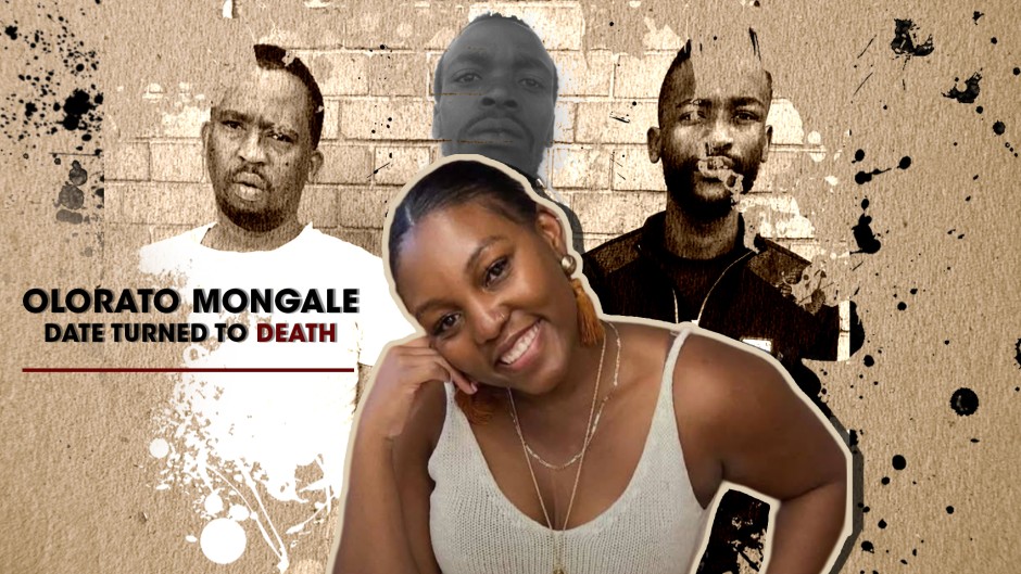 Title - Olorato Mongale poster with the three suspects