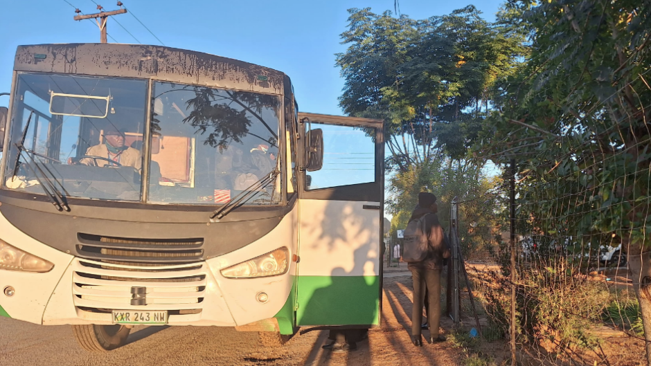 Scholar transport in the North West. eNCA/Bafedile Moerane