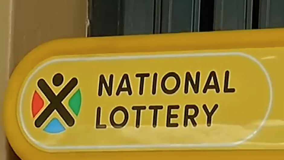 National lottery logo.