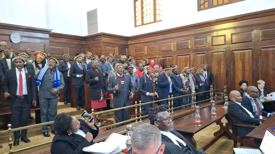 AmaZulu royal family at the Supreme Court of Appeal