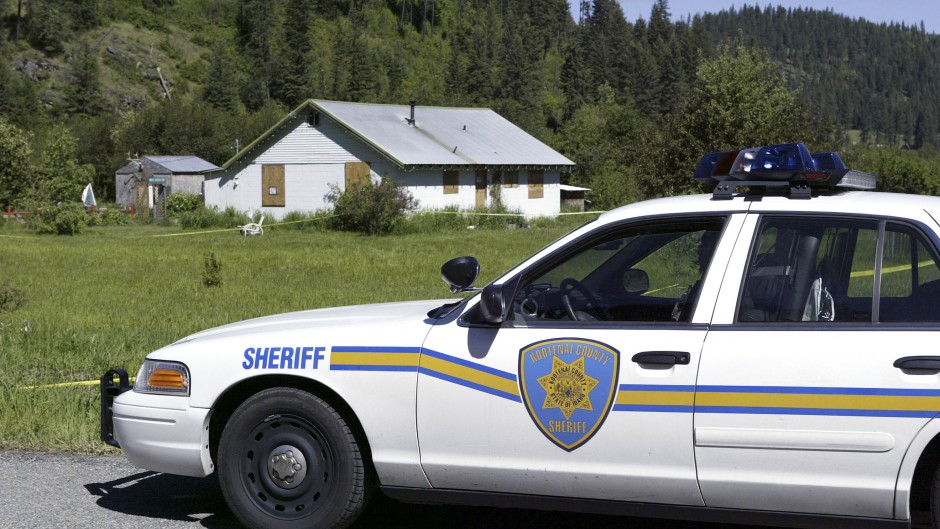 File: A Kootenai County Sheriff deputy. Jeff T. Green/Getty Images via AFP