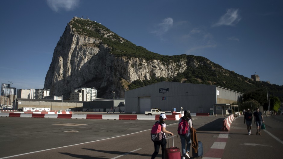 The Rock of Gibraltar. AFP/Jorge Guerrero