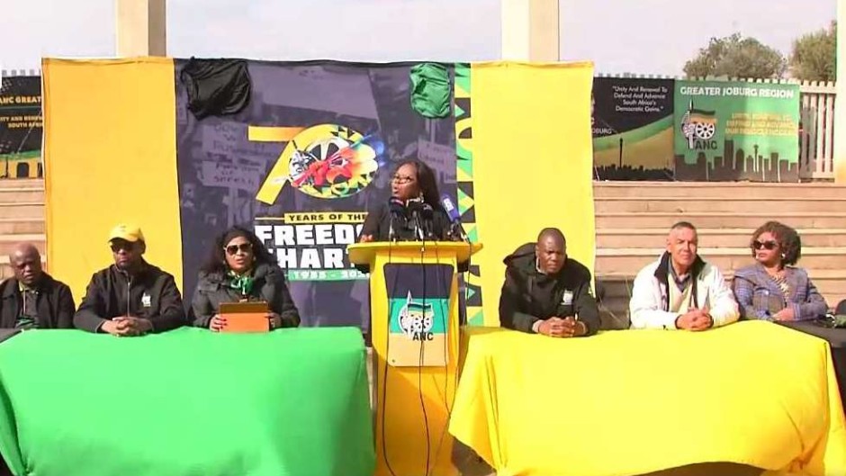 ANC Freedom Charter dialogue