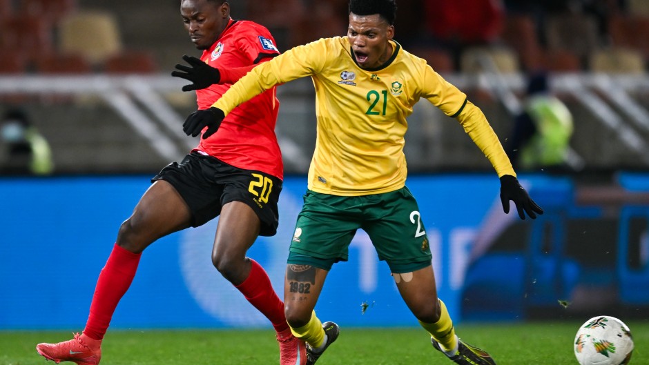 Sinoxolo Kwayiba of Bafana Bafana. BackpagePix/Alche Greeff