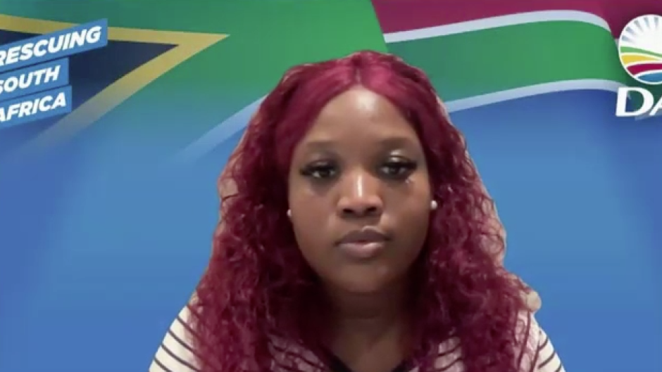 DA National Spokesperson, Karabo Khakhau