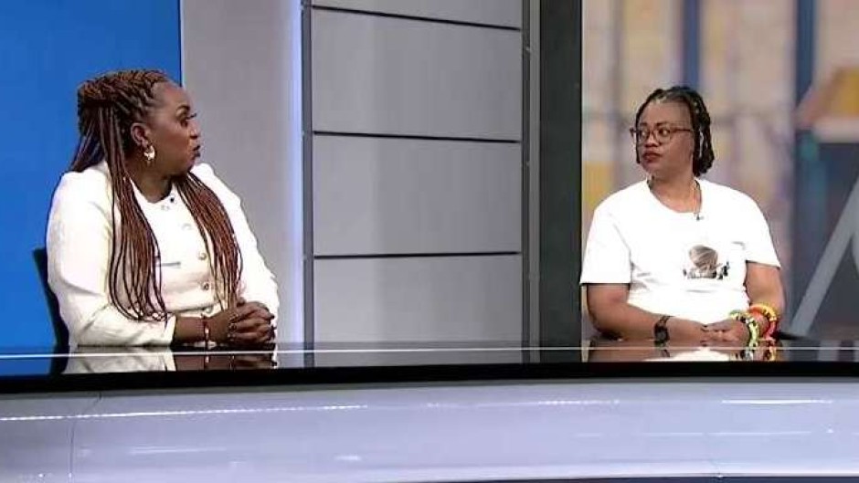 Dr Xolelwa Zulu and Pamela Nkosi from A seat at the table