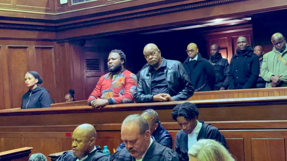 The accused in the Thabo Bester trial. eNCA/Silindelo Masikane