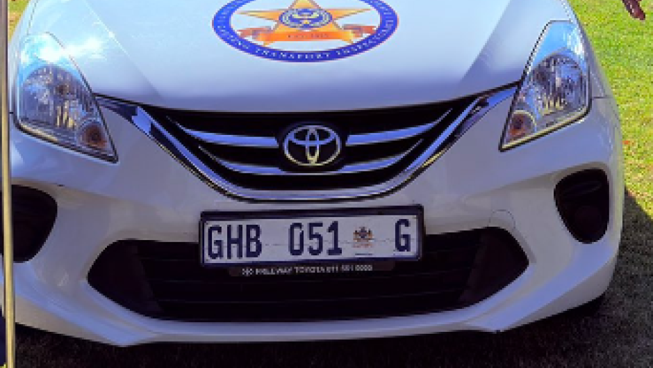 The new number plates. Twitter/@GautengeGov