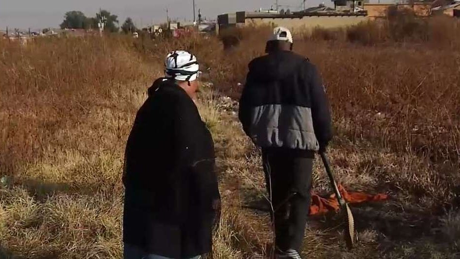 Tshepisong murder scene