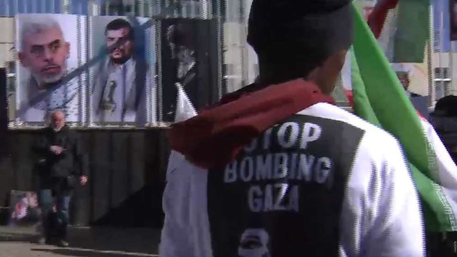 US consulate protest