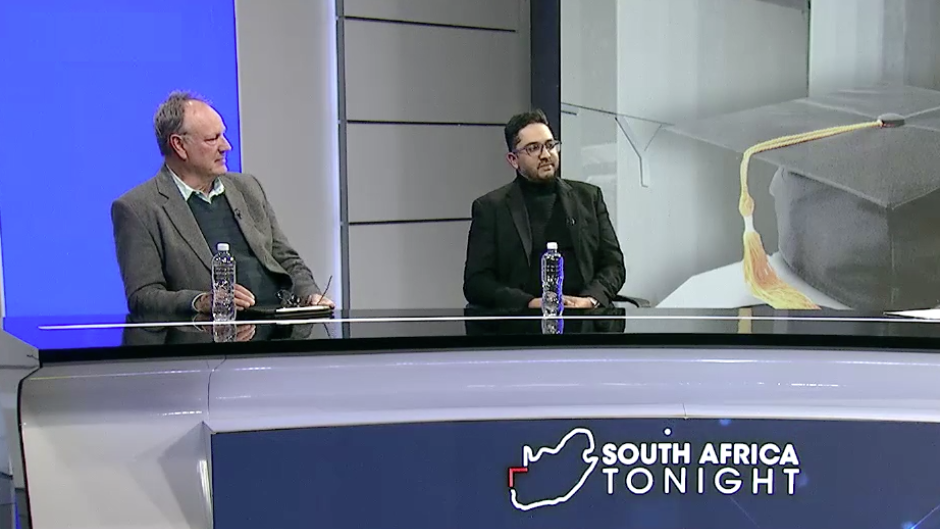Wayne Duvenage from the Organisation Undoing Tax Abuse (OUTA) and Dr Kershen Pillay from the Graduate Institute of Financial Services