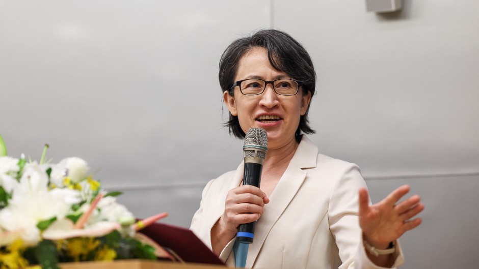 Taiwan Vice President Hsiao Bi-khim. AFP/I-Hwa Cheng