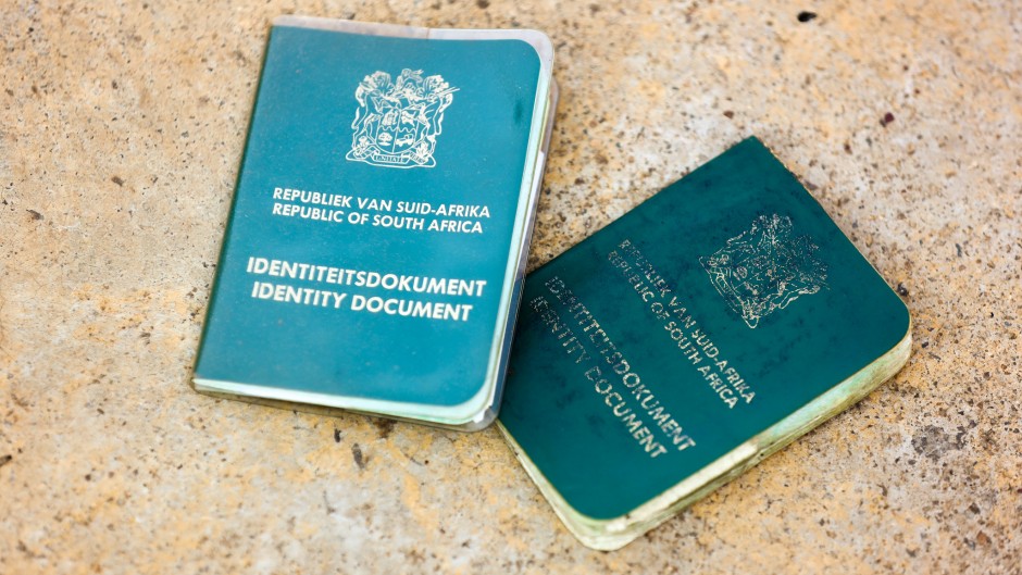 File: Green ID books. Gallo Images/Fani Mahuntsi