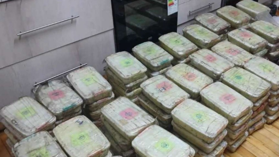 Police received a tip-off that led to the discovery of 145 kilograms of tik and 16 kilograms of heroin.