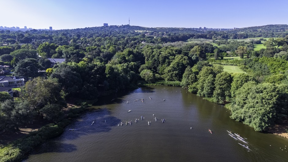File: Early morning canoeing at Emmerentia Dam. GettyImages/THEGIFT777