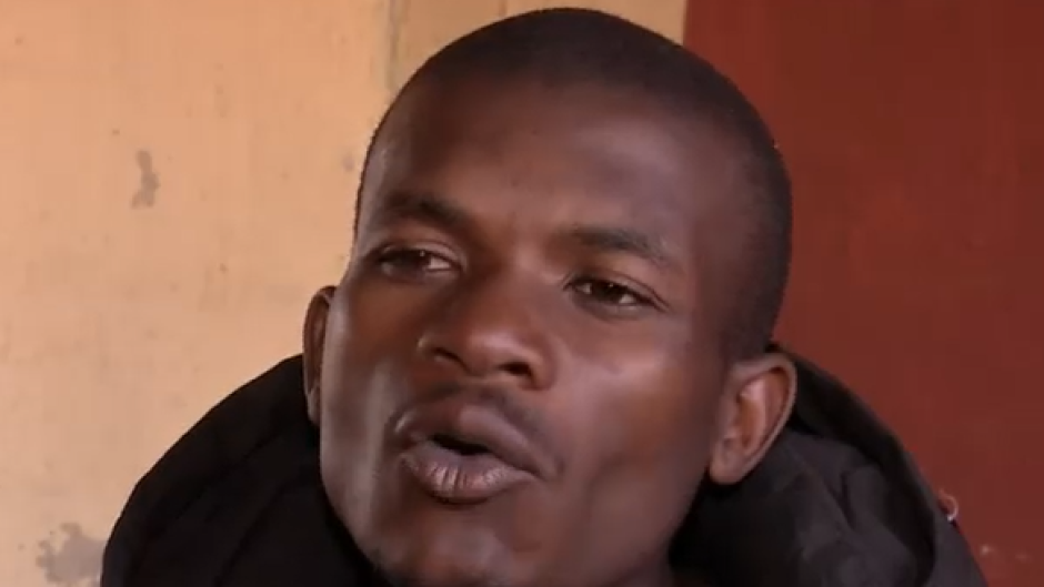 Justice Moshoeshoe, who says he assisted Baukudi when he turned up outside his house in Wepener in the southern Free State on Friday.