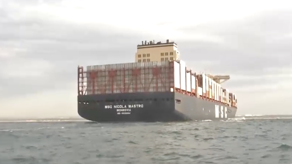 The MSC Nicola Mastro.