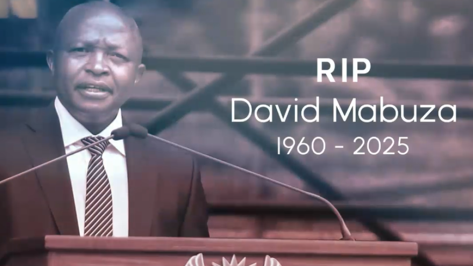 RIP David Mabuza / eNCA 