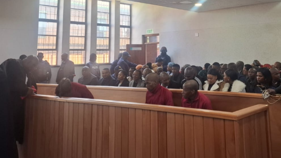 The accused in court. eNCA/Ronald Masinda